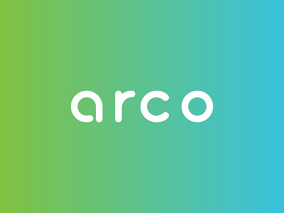 arco 3 branding design gradient gradient color it it security letterforms lettering logo tech tech logo typemark typography vector