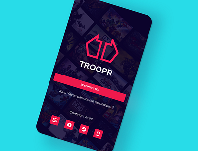 Esports app design app branding design esports gaming identity illustrator minimal ui ux