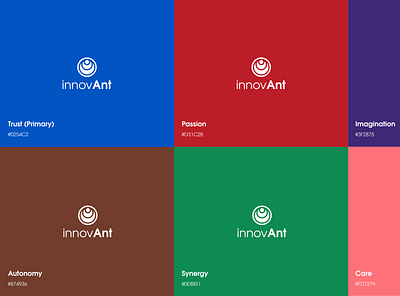 Innovant brand design branding design identity illustrator logo minimal typography