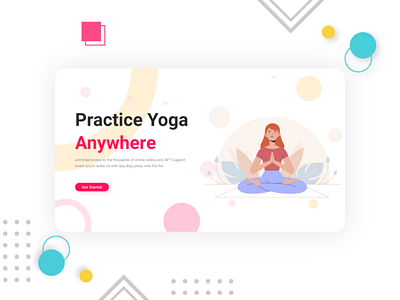 Yoga Landing Page landing page design landingpage uidesign uxdesign webdesign yoga