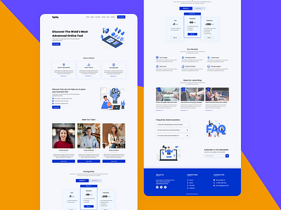 Sysby Landing Page business landing page design creative landing pages figma landing page landing page design landing page design agency landing page responsive landing page ui minimalist landing page website landing page design