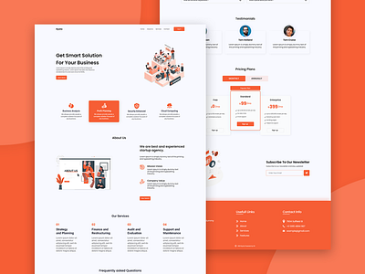 Ryota Business Agency Landing Page