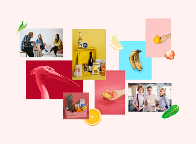 Moodboard branding color colors fruit fruits mood mood board moodboard products team