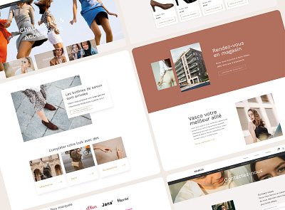 Vasco Eshop contact dailyui e comerce figma page design page layout product website