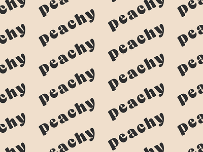 easy peachy (1/5) adobe adobeillustrator graphic design mixedmedia