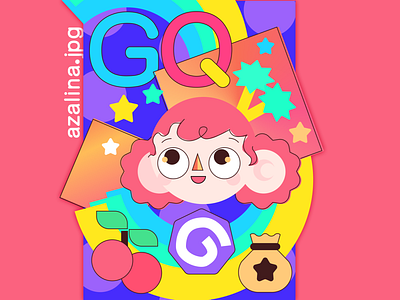 GQ Island - cover 90s animal animal crossing cartoon network design gaming illustration sketch vector