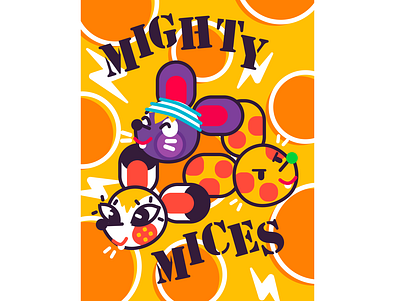 mighty mices branding design gaming icon illustration logo sketch typography ui vector