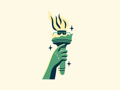 ACLU 100 Years aclu fire liberty nyc statue of liberty torch