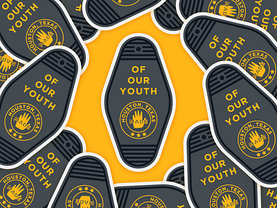 Key Fob Stickers for Of Our Youth