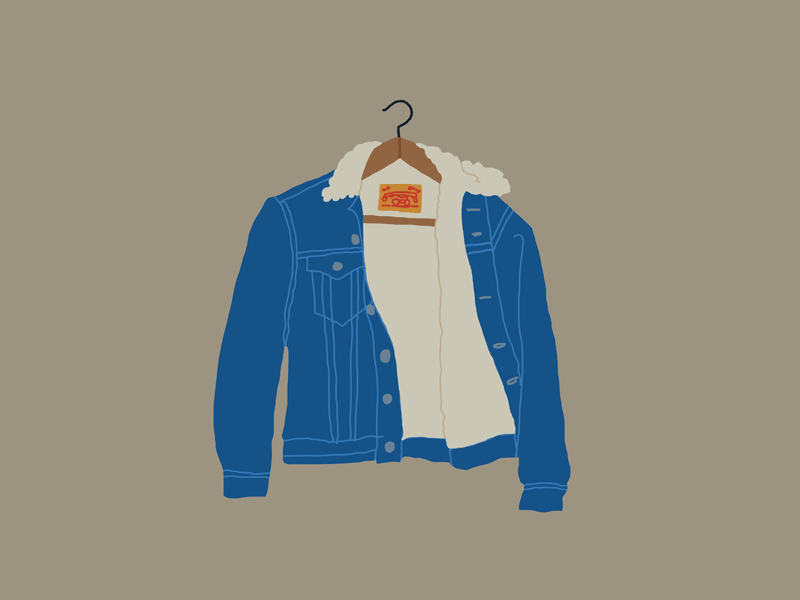 Jacket - Over and Over illustration jacket levis