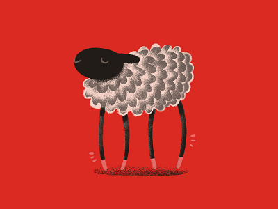 INKTOBER 06 - SHEEP