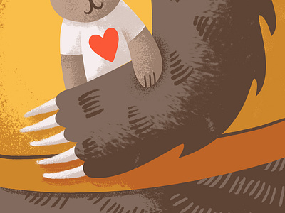 Cozy - Collaboration bear cozy illustration monster teddy texture