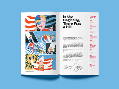 Red Bulletin - Legend of Vonn Zine Illo