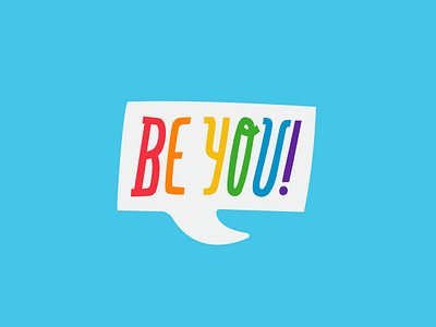 Be You! - Sticker for Facebook