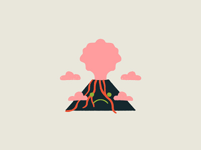 13 INKTOBER - ASH ash illustration inktober2019 volcano