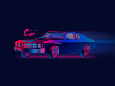 Car car design illustration short ui vector