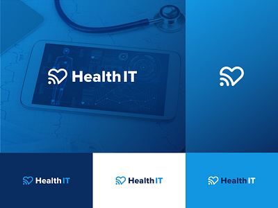 Health it/Brand Identity Logo