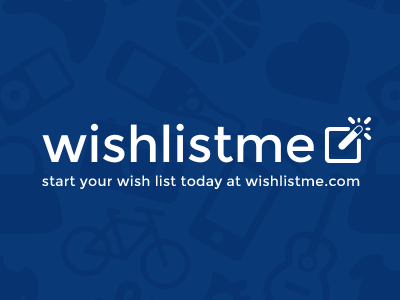 wishlistme app blue logo