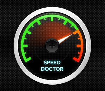 Final PC Tuner Logo black green icon logo orange speedo speedometer