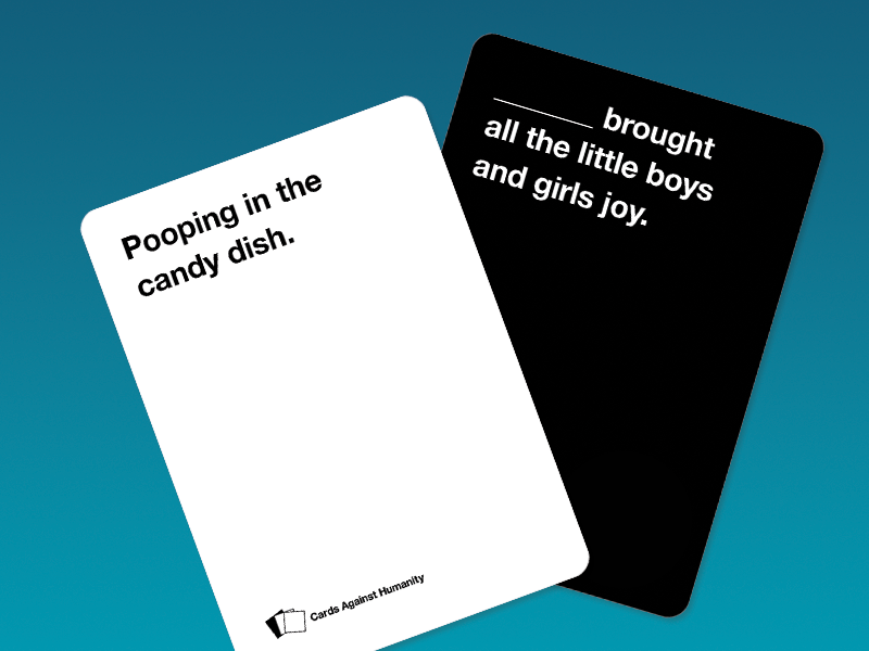 Cards Against Humanity Template By J On Dribbble