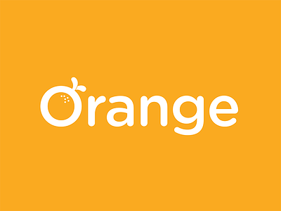 Orange Wordmark app gotham icon logo orange