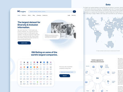 Logo and UI design for DI insights