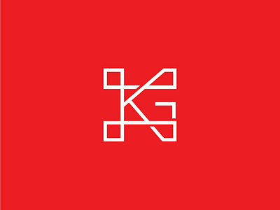 GK logo for Gallery Karma adobe branding design designer gk logo identity logo monogram vector