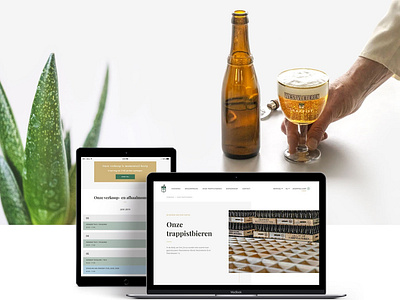 Trappist Westvleteren - webshop design development ecommerce front end responsive ui ux ux ui