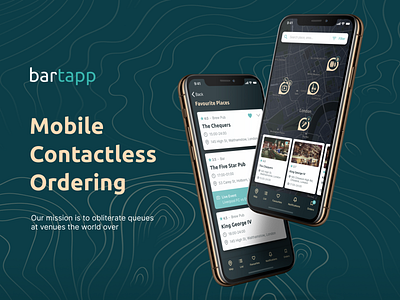 Bartapp - Mobile App UI & Illustrations