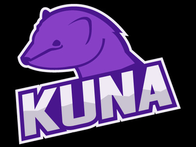 Kuna (Marten) logo/badge. art brand branding design flat icon identity illustration illustrator logo minimal mobile ui vector web