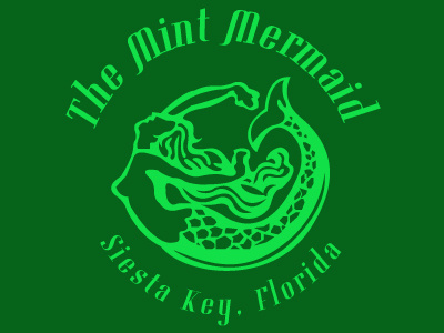 The Mint Mermaid, logo