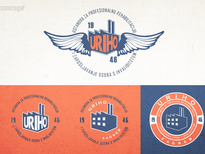 Company logo concept for Uriho HR