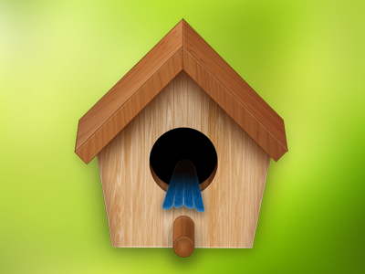 Better Nest logo bird house birds nest