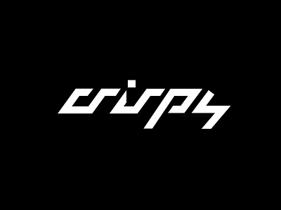 Crispy (Typography) branding design graphic design illustrator typography vector vector art