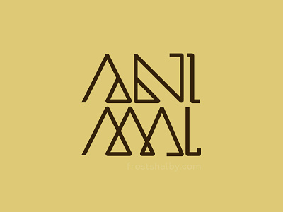 Animal branding custom typography design graphic design illustration illustrator logo typography vector art