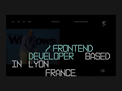 Constance S. Portfolio — Website branding folio grid interaction minimal motion portfolio transition typography ui web webdesign website
