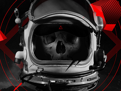 Dead Astronaut astronaut dark dead project red space wallpaper
