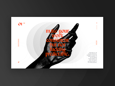 Consistent. branding colors concept dark design flat fullscreen grid lyon minimal poster typo typography ui ux vector webdesign