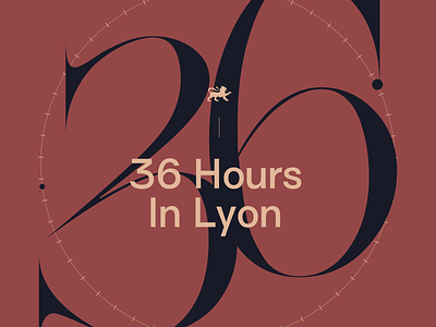 36 Hours In Lyon Intro branding concept editorial editorial design fullscreen grid lyon magazine minimal serif typography ui ux vector webdesign