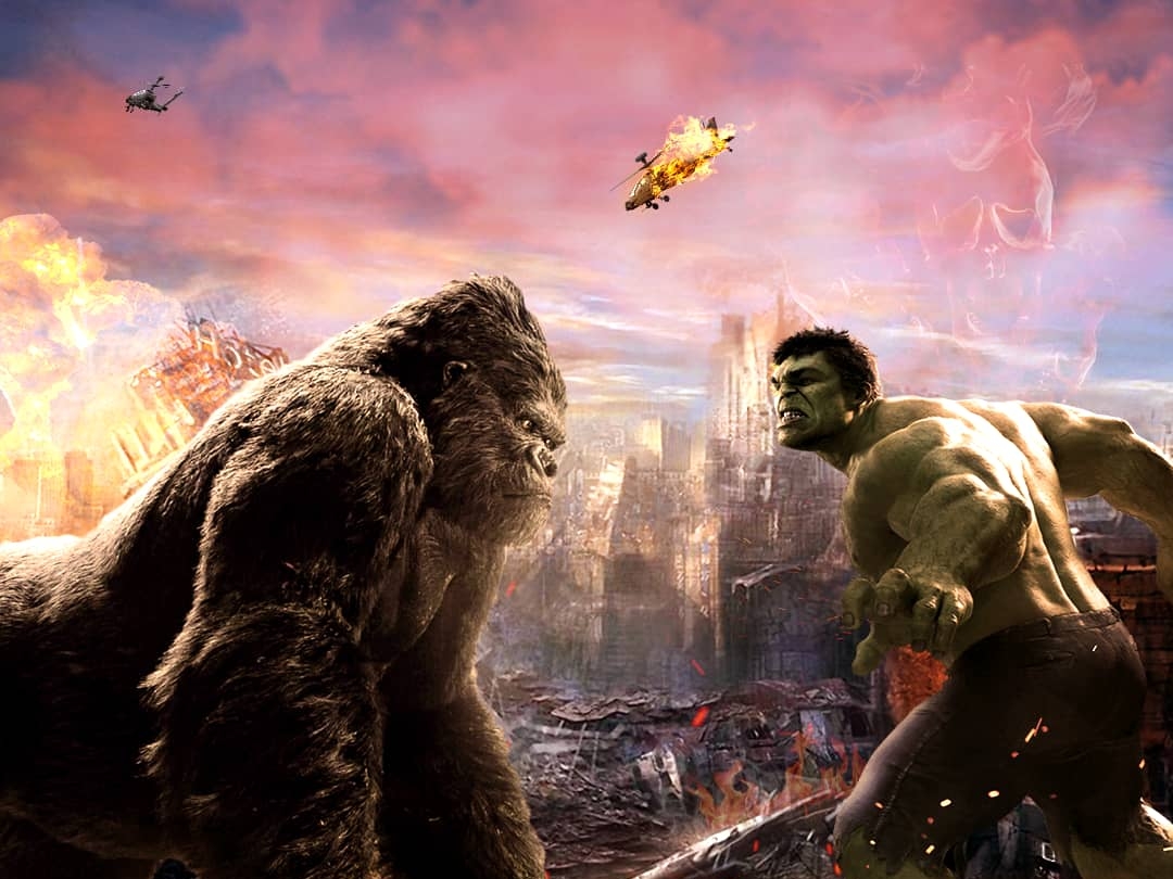 Kong Vs Hulk.
