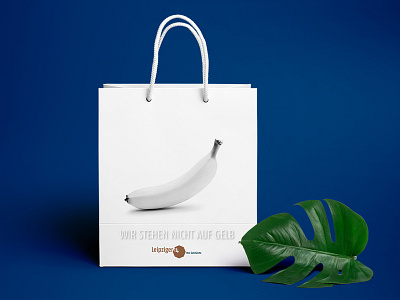 Package Design - Paper Bag banana corporate branding dental care packaging design paper bag print teeth white