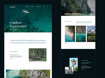 Discover Palawan design figma figmadesign island palawan philippines uidesign uiux uxdesign uxdesigner uxdesignmastery website