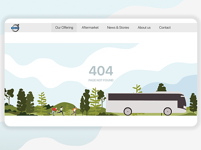 Volvo 404 Error Page