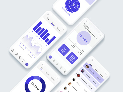 Timeoff app branding clean design flat illustration illustrator ios logo minimal ui ux vector website