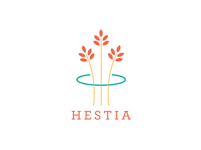 Hestia Logo baking branding idenity logo logo design mark wheat