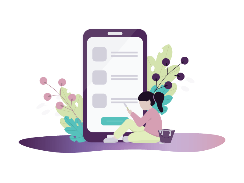 Woman Illustration woman illustration woman illustrator character app design ux ui illustration