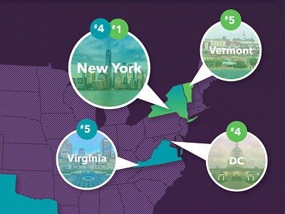 Pay vs Business Growth Infographics business cities growth infographic map pay