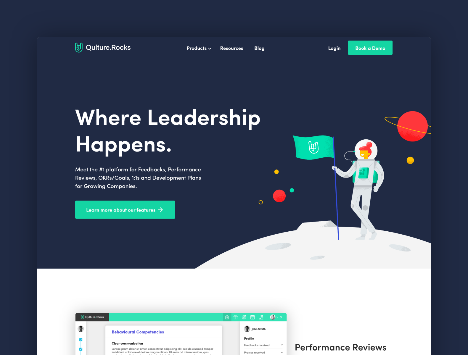 Qulture.Rocks Homepage Redesign by João Araujo on Dribbble