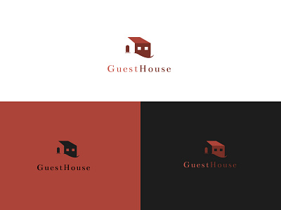 Guesthouse design elegant elegant design guest house illustration logo luxury logo pension place relaxing vector