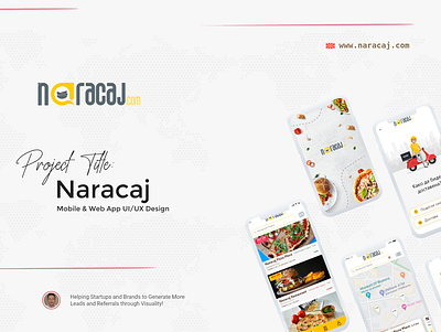 „Naracaj“ Mobile App UI/UX Design app branding branding design design graphic design mobile app product ui ui ux design ux